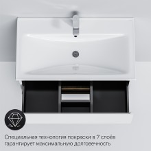 Тумба под раковину AM.PM X-Joy 80 M85AFSX0802WG Белый глянец