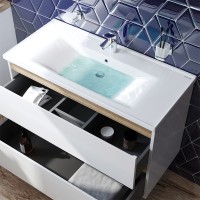 Тумба под раковину AM.PM X-Joy 100 M85AFHX1002WG подвесная Белый глянец