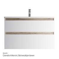 Тумба под раковину AM.PM X-Joy 100 M85AFHX1002WG подвесная Белый глянец