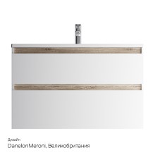 Тумба под раковину AM.PM X-Joy 100 M85AFHX1002WG подвесная Белый глянец