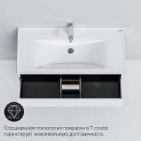 Тумба под раковину AM.PM X-Joy 100 M85AFHX1002WG подвесная Белый глянец