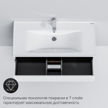 Тумба под раковину AM.PM X-Joy 100 M85AFHX1002WG подвесная Белый глянец