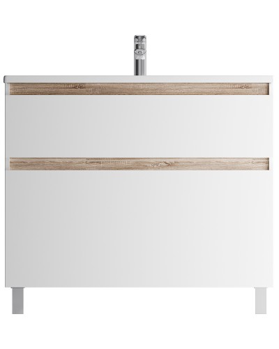 Тумба под раковину AM.PM X-Joy 100 M85AFSX1002WG Белый глянец