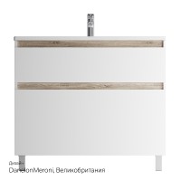 Тумба под раковину AM.PM X-Joy 100 M85AFSX1002WG Белый глянец