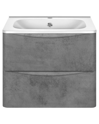 Тумба под раковину Vincea Paola VMC-2P600BT подвесная Beton