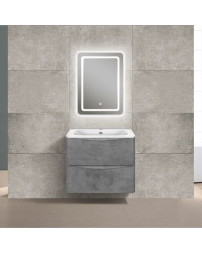 Тумба под раковину Vincea Paola VMC-2P600BT подвесная Beton