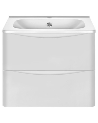 Тумба под раковину Vincea Paola VMC-2P600GW подвесная G.White