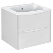 Тумба под раковину Vincea Paola VMC-2P600GW подвесная G.White