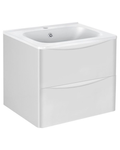 Тумба под раковину Vincea Paola VMC-2P600GW подвесная G.White