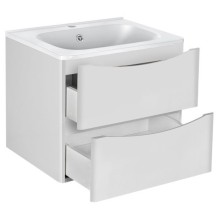 Тумба под раковину Vincea Paola VMC-2P600GW подвесная G.White