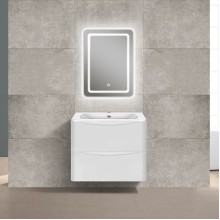 Тумба под раковину Vincea Paola VMC-2P600GW подвесная G.White