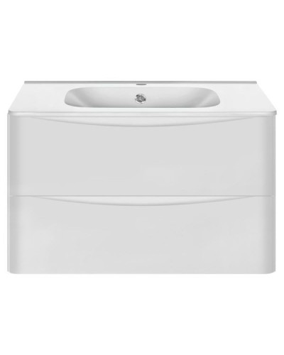 Тумба под раковину Vincea Paola VMC-2P800GW подвесная G.White