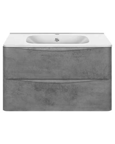 Тумба под раковину Vincea Paola VMC-2P800BT подвесная Beton