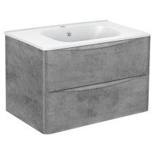 Тумба под раковину Vincea Paola VMC-2P800BT подвесная Beton