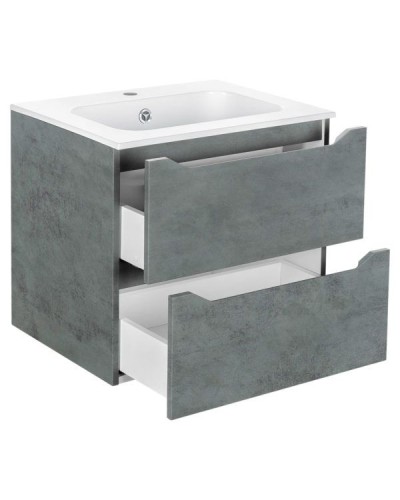Тумба под раковину Vincea Norma VMC-2N600BT подвесная Beton