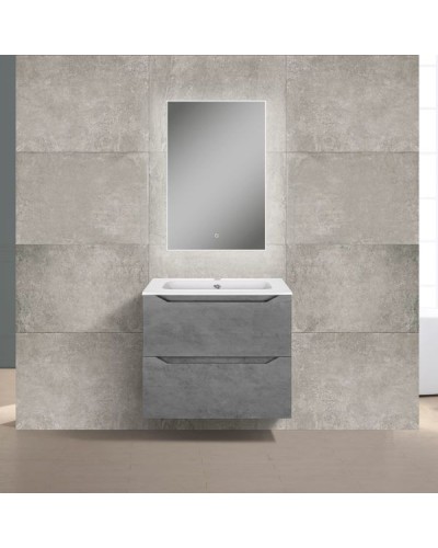 Тумба под раковину Vincea Norma VMC-2N600BT подвесная Beton