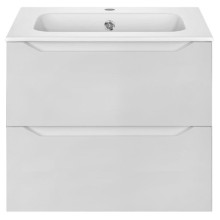 Тумба под раковину Vincea Norma VMC-2N600GW подвесная G.White