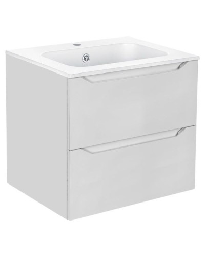 Тумба под раковину Vincea Norma VMC-2N600GW подвесная G.White