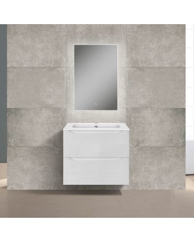 Тумба под раковину Vincea Norma VMC-2N600GW подвесная G.White