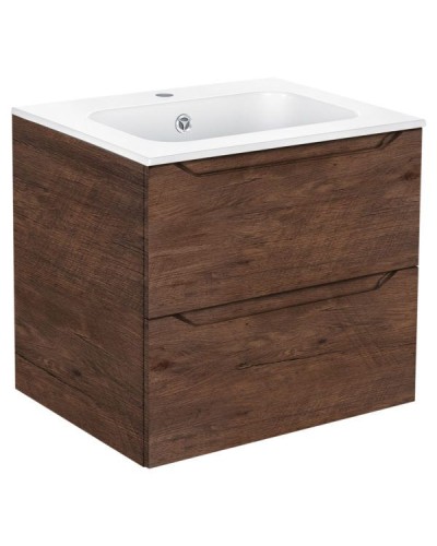 Тумба под раковину Vincea Norma VMC-2N600RW подвесная R.Wood