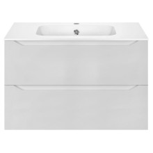 Тумба под раковину Vincea Norma VMC-2N800GW подвесная G.White