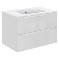 Тумба под раковину Vincea Norma VMC-2N800GW подвесная G.White