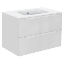 Тумба под раковину Vincea Norma VMC-2N800GW подвесная G.White