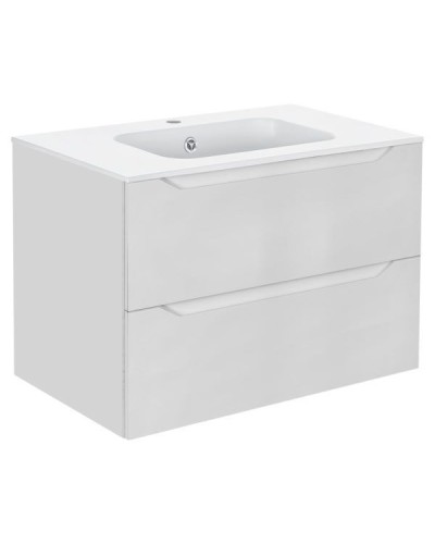 Тумба под раковину Vincea Norma VMC-2N800GW подвесная G.White