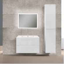 Тумба под раковину Vincea Norma VMC-2N800GW подвесная G.White