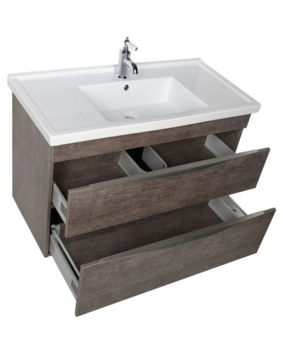 Тумба дуб антик 95,5 см Aquanet Эвора 00183003