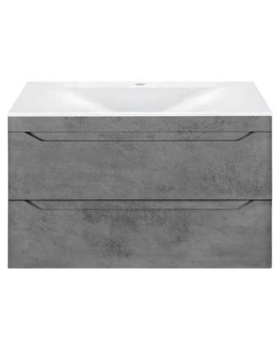 Тумба под раковину Vincea Fine VMC-2F800BT подвесная Beton