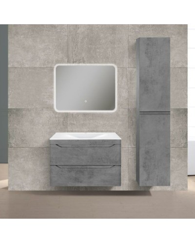 Тумба под раковину Vincea Fine VMC-2F800BT подвесная Beton