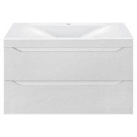 Тумба под раковину Vincea Fine VMC-2F800GW подвесная G.White