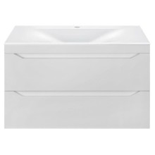 Тумба под раковину Vincea Fine VMC-2F800GW подвесная G.White