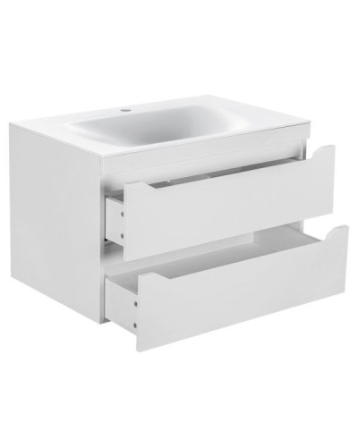 Тумба под раковину Vincea Fine VMC-2F800GW подвесная G.White