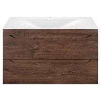 Тумба под раковину Vincea Fine VMC-2F800RW подвесная R.Wood