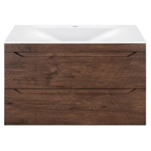 Тумба под раковину Vincea Fine VMC-2F800RW подвесная R.Wood