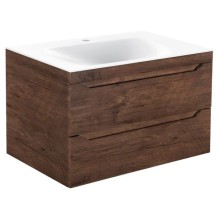 Тумба под раковину Vincea Fine VMC-2F800RW подвесная R.Wood