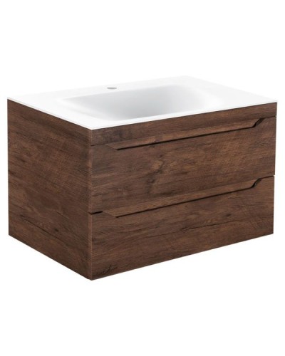 Тумба под раковину Vincea Fine VMC-2F800RW подвесная R.Wood