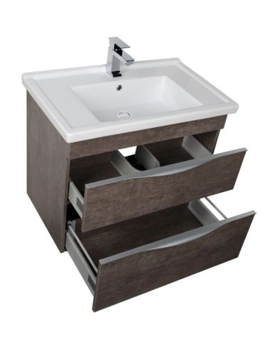 Тумба дуб антик 75,5 см Aquanet Эвора 00183002