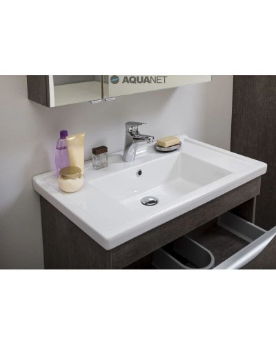 Тумба дуб антик 75,5 см Aquanet Эвора 00183002