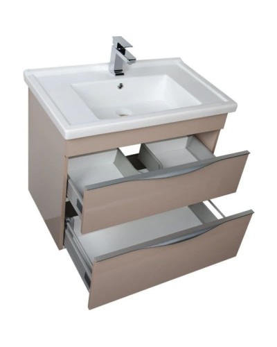 Тумба капучино 75,5 см Aquanet Эвора 00183997