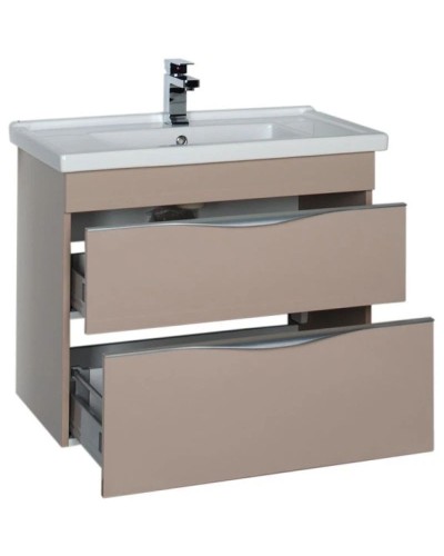 Тумба капучино 75,5 см Aquanet Эвора 00183997