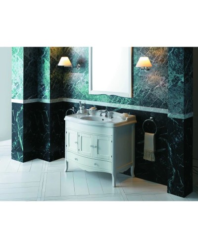 Тумба белый глянец 97 см Simas Arcade ARMC105 bi/cr