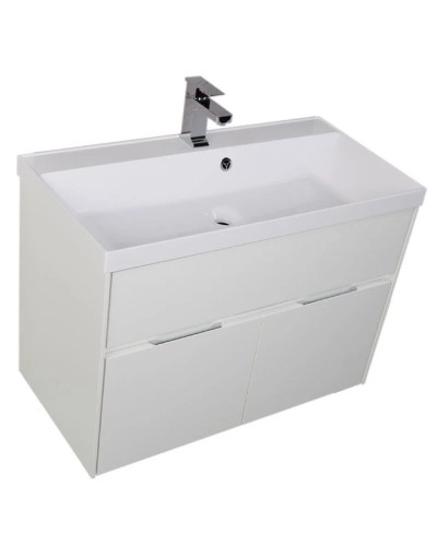 Тумба белый 89 см Aquanet Латина 00179449