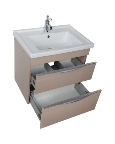 Тумба капучино 66 см Aquanet Эвора 00184004