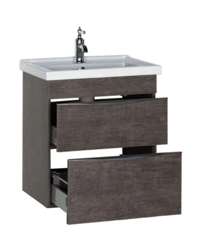 Тумба дуб антик 55,5 см Aquanet Эвора 00183000