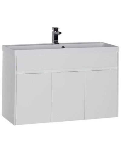 Тумба белый 99 см Aquanet Латина 00179637