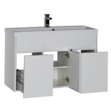 Тумба белый 99 см Aquanet Латина 00179637