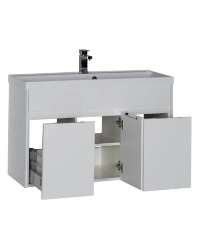 Тумба белый 99 см Aquanet Латина 00179637